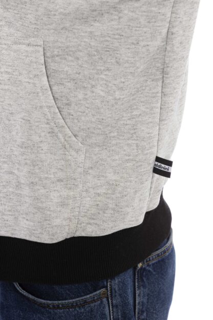 Baldinini Trend - Chic Gray Zippered Cotton Hoodie