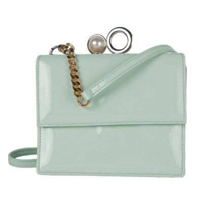 Blumarine - Elegant Mint Green Small Shoulder Bag