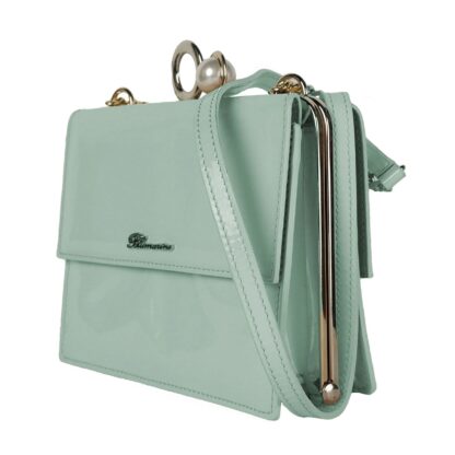 Blumarine - Elegant Mint Green Small Shoulder Bag