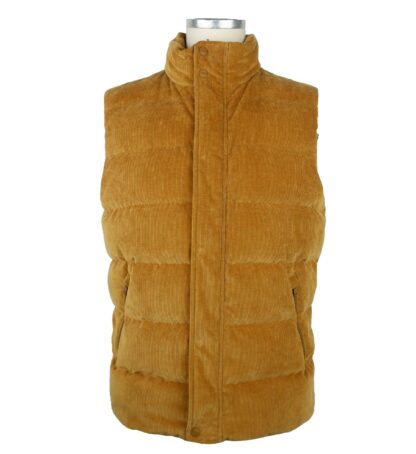 Herno - Elegant Beige Goose Down Vest - Smooth Zip Closure