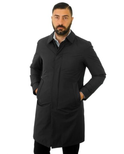 Herno - Elegant Men's Waterproof Down Raincoat