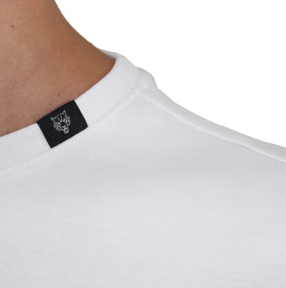 Plein Sport - Embossed Logo Crewneck Sweatshirt in White