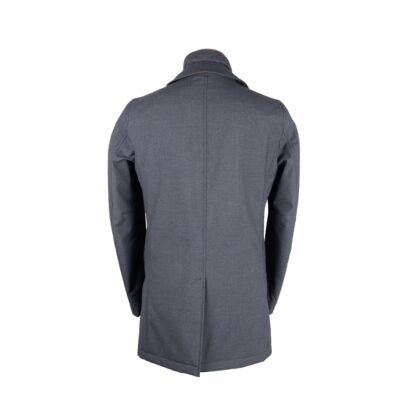 Herno - Elegant Gray Jacket with Removable Padding