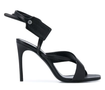 Off-White - Chic Black Decollete Leather Pumps