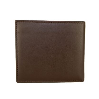 Cavalli Class - Elegant Brown Leather Wallet with Coin Holder