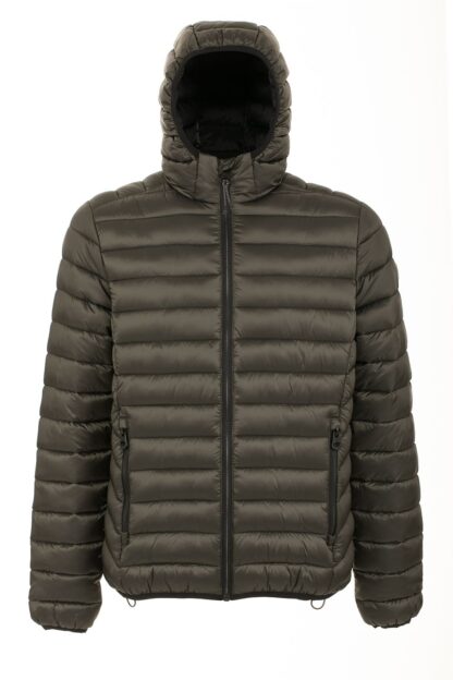 Fred Mello - Elegant Quilted Hooded Men's Jacket