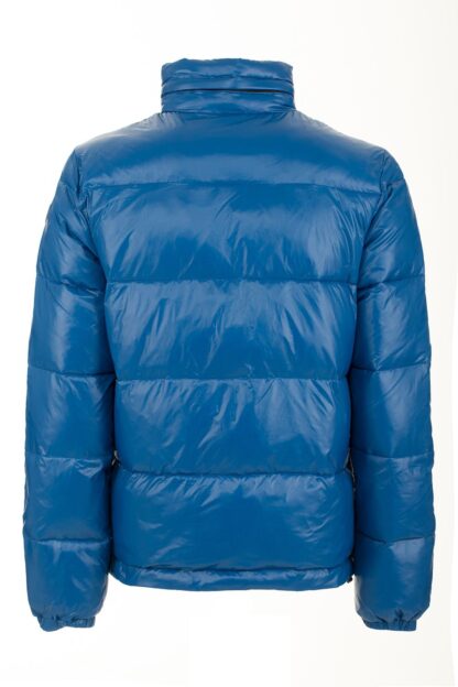 Fred Mello - Chic Men's Down Jacket with Retractable Hood