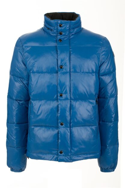 Fred Mello - Chic Men's Down Jacket with Retractable Hood