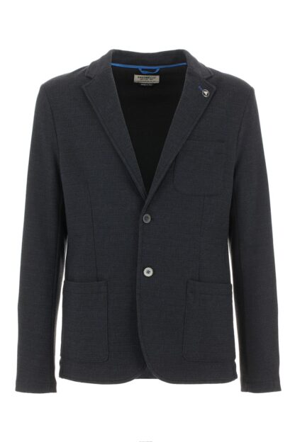 Fred Mello - Elegant Blue Blazer with Classic Tailoring