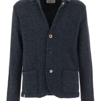 Domenico Tagliente - Elegant Slim Fit Dark Blue Blazer