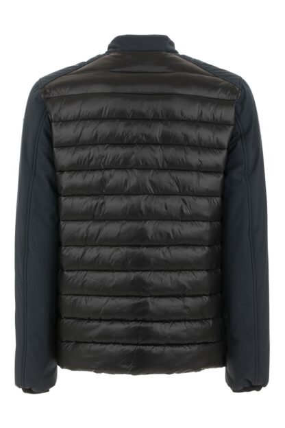 Fred Mello - Sleek Black Jacket with Logo Detail