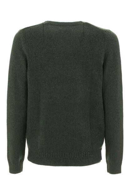 Fred Mello - Chic Green Crewneck Cotton Blend Sweater for Men