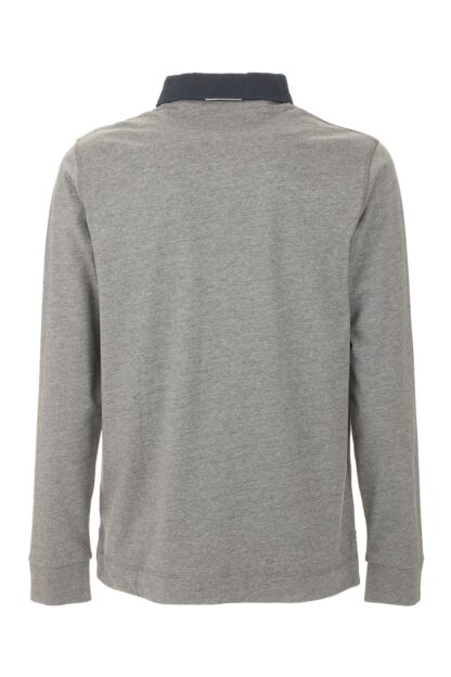 Fred Mello - Elegant Gray Cotton Polo Shirt