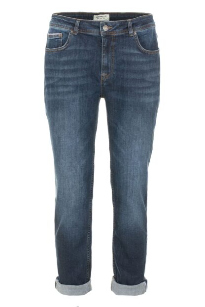 Fred Mello - Sleek Dark Blue Denim for Men