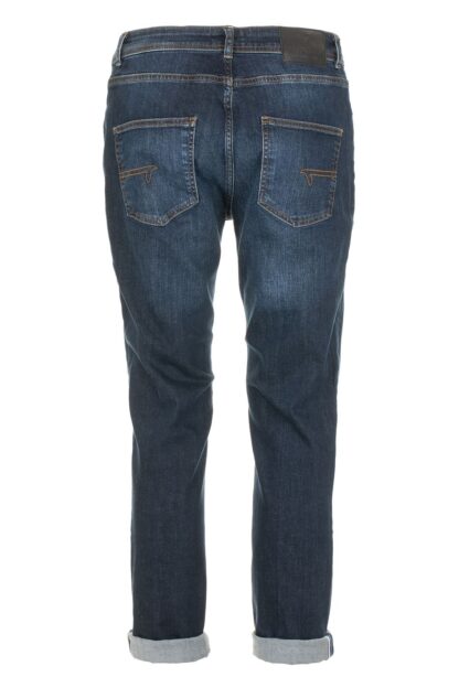 Fred Mello - Sleek Dark Blue Denim for Men