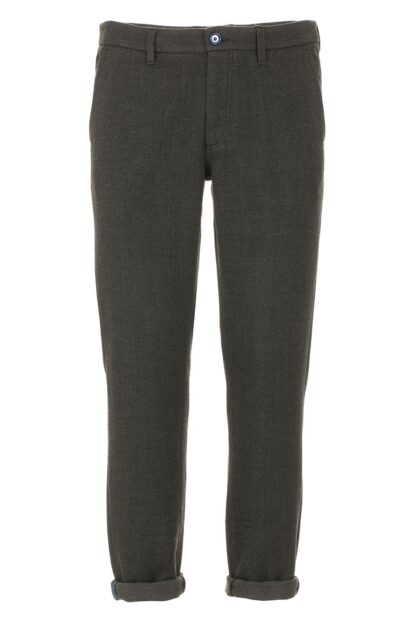 Fred Mello - Dark Grey Regular Fit Men's Trousers