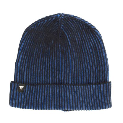 Fred Mello - Striped Embossed Men's Cap - Blue and Black