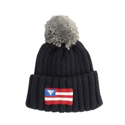 Fred Mello - Pompom Flag Logo Wool Blend Men's Hat