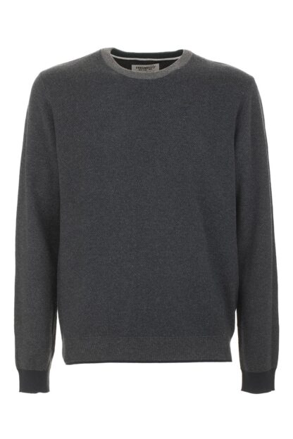 Fred Mello - Chic Cotton-Wool Blend Crewneck Sweater