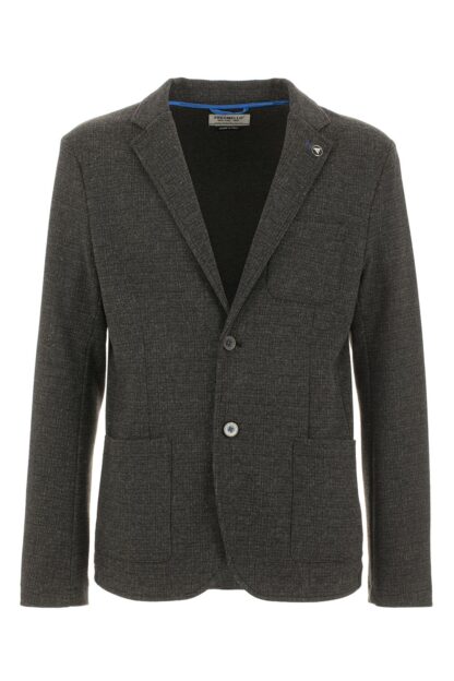 Fred Mello - Elegant Two-Button Cotton Blend Jacket