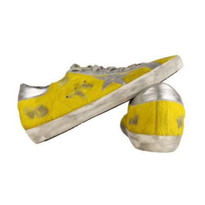 Golden Goose - Radiant Yellow Pony Hair Leather Sneakers