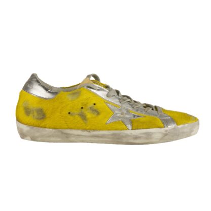 Golden Goose - Radiant Yellow Pony Hair Leather Sneakers