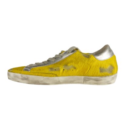 Golden Goose - Radiant Yellow Pony Hair Leather Sneakers