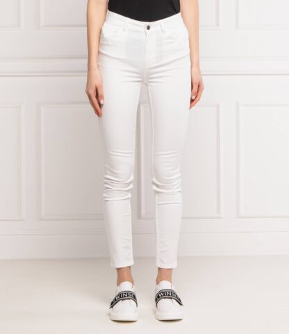 Silvian Heach - Chic White Slim-Fit Women's Jeans