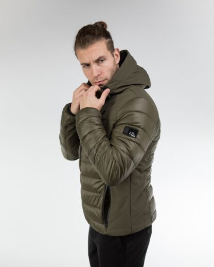 Yes Zee - Chic Urban Men's Hooded Down Jacket