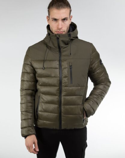 Yes Zee - Chic Urban Men's Hooded Down Jacket