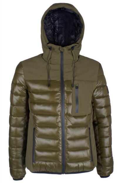 Yes Zee - Chic Urban Men's Hooded Down Jacket