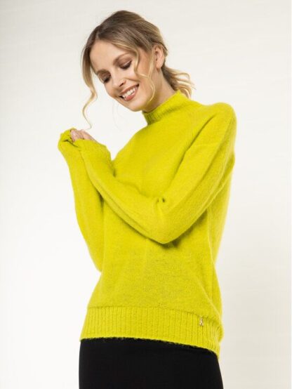 Patrizia Pepe - Chic Turtleneck Wool Blend Sweater