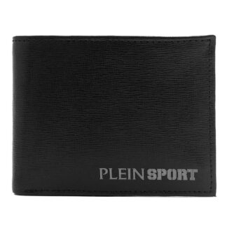 Plein Sport - Black Calfskin Men Wallet