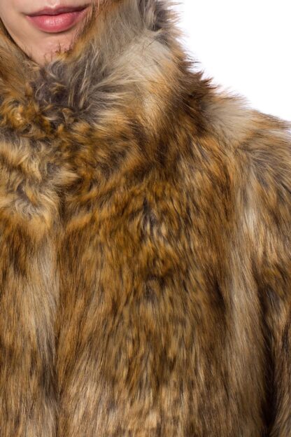 Zadig & Voltaire - Eco Luxe Brown Faux Fur Jacket