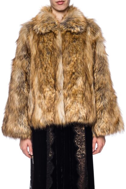 Zadig & Voltaire - Eco Luxe Brown Faux Fur Jacket