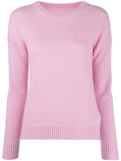 Zadig & Voltaire - Elegant Pink Roundneck Cotton Pullover