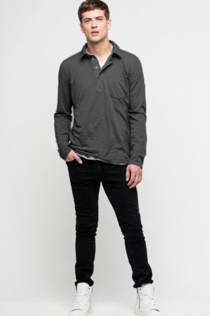 Zadig & Voltaire - Elevated Casual Long Sleeve Polo Tee