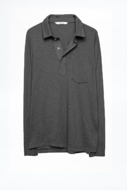 Zadig & Voltaire - Elevated Casual Long Sleeve Polo Tee