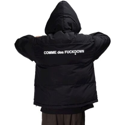 Comme Des Fuckdown - Chic Padded Down Jacket with Hood