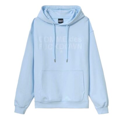 Comme Des Fuckdown - Iconic Logo Print Men's Hooded Sweatshirt