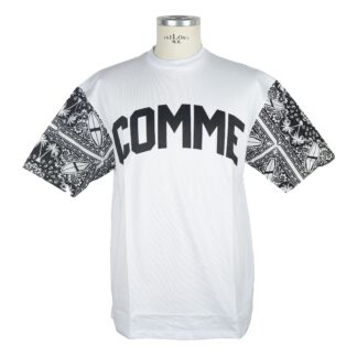 Comme Des Fuckdown - Graphic Crew Neck White Tee