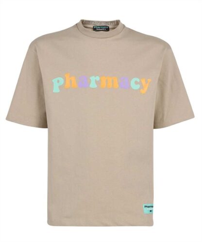 Pharmacy Industry - Italian Beige Logo Crewneck Tee