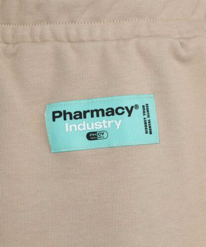 Pharmacy Industry - Elegant Beige Cotton Trousers with Logo Detail