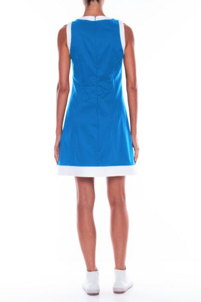 Love Moschino - Sleeveless Zip-Back Cotton Blend Dress