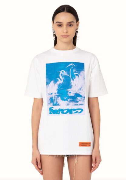 Heron Preston - Elevated White Cotton Tee - Timeless Comfort