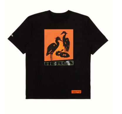 Heron Preston - Sleek Black Cotton Tee with Upscale Comfort