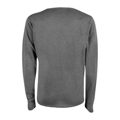 Yes Zee - Chic Gray Cotton Crew Neck Sweater for Men