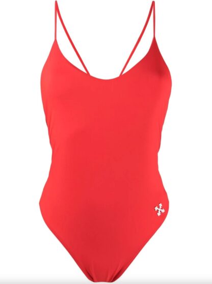 Off-White - Chic Red Poolside Perfection Swimsuit