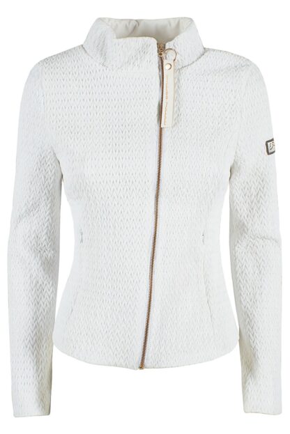 Yes Zee - Chic Microquilted Bias Zip Women's Jacket