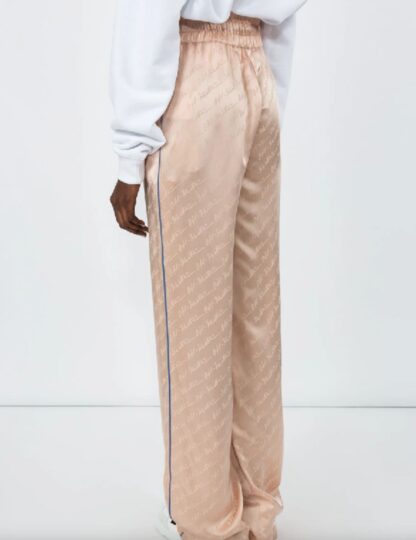 Off-White - Chic Pink Comfort-Fit Logo Pants